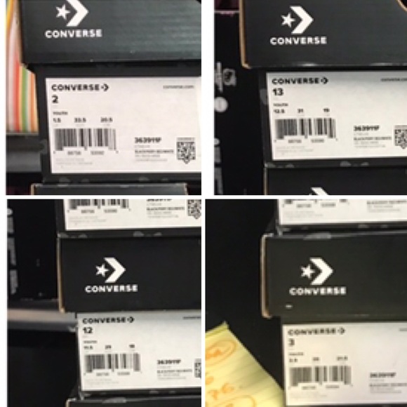 Converse&Hello Kitty Ctas OX 14F Fiery Red Kid’s - Picture 8 of 8